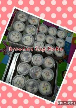 Brownies in cup ala mabie