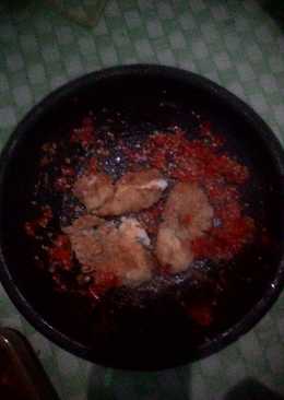 Ayam geprek home made