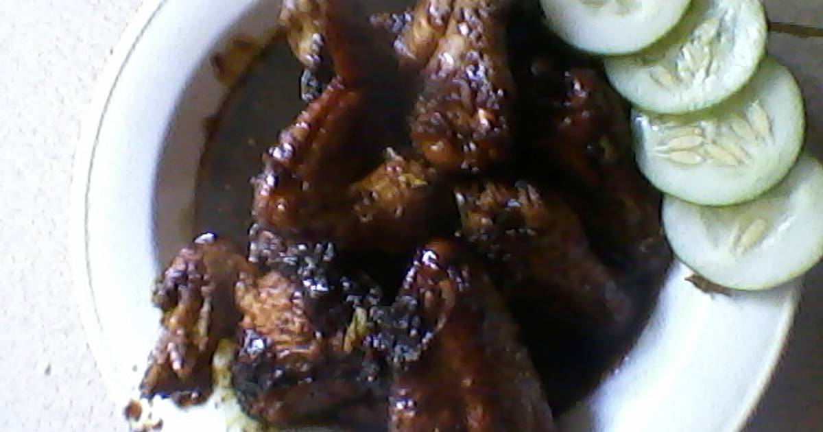 Resep Chiken Wings pedaS mAnis ala khilda rizkia utami