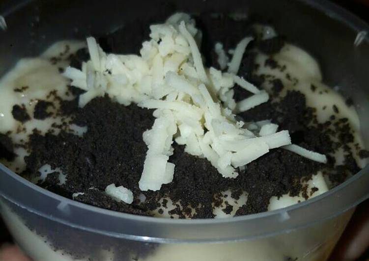 gambar untuk resep makanan Cheese Cake Jar Super Sederhana ala Anak Kos