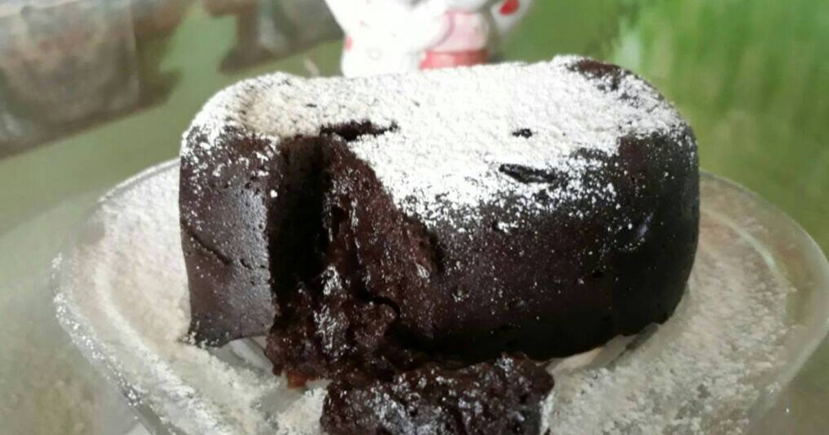 Hasil gambar untuk Lava cake dengan tepung ketela