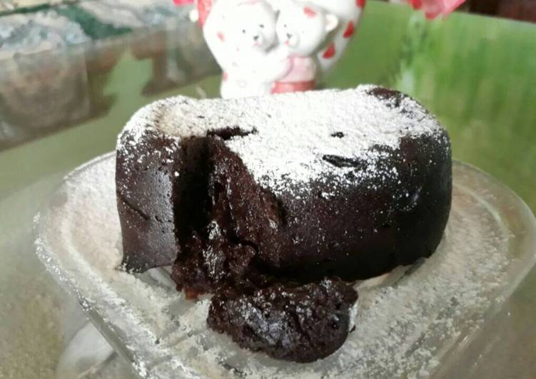 gambar untuk resep makanan Chocolava ubi