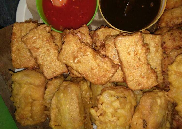 cara membuat Tahu Brontak (tahu mie)