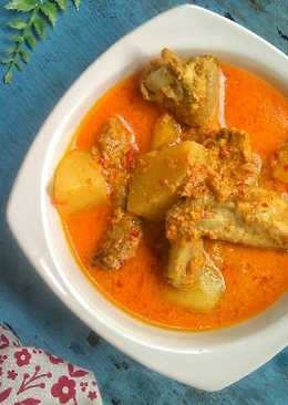 Gulai Ayam & Kentang porsi Kecil