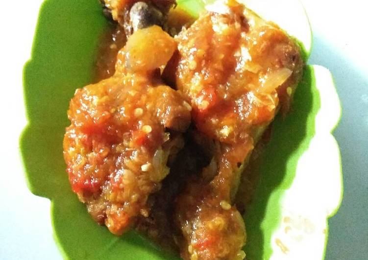 resep masakan Ayam goreng penyet