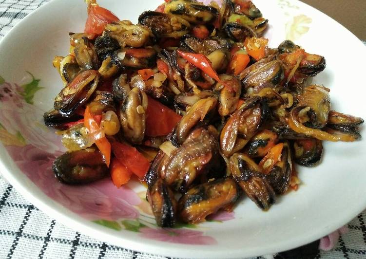 gambar untuk resep Tumis Kerang hijau pedas