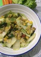 Jagung sawi putih cabe ijo