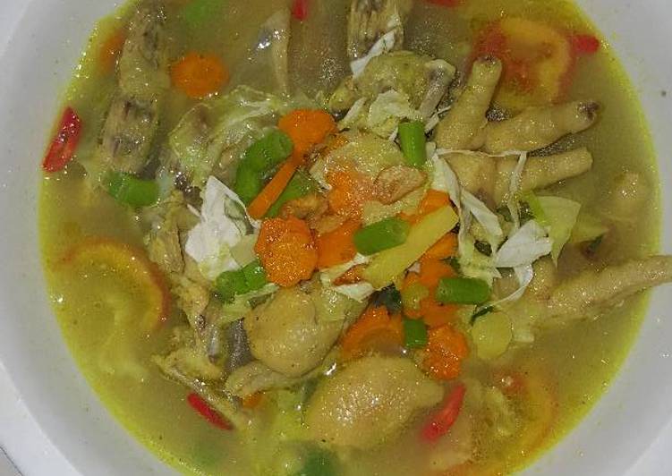 resep masakan Soto Ceker ala saya