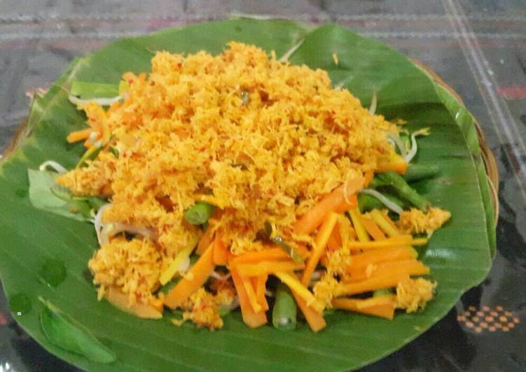 resep lengkap untuk Urap (#pr_kacang panjang)