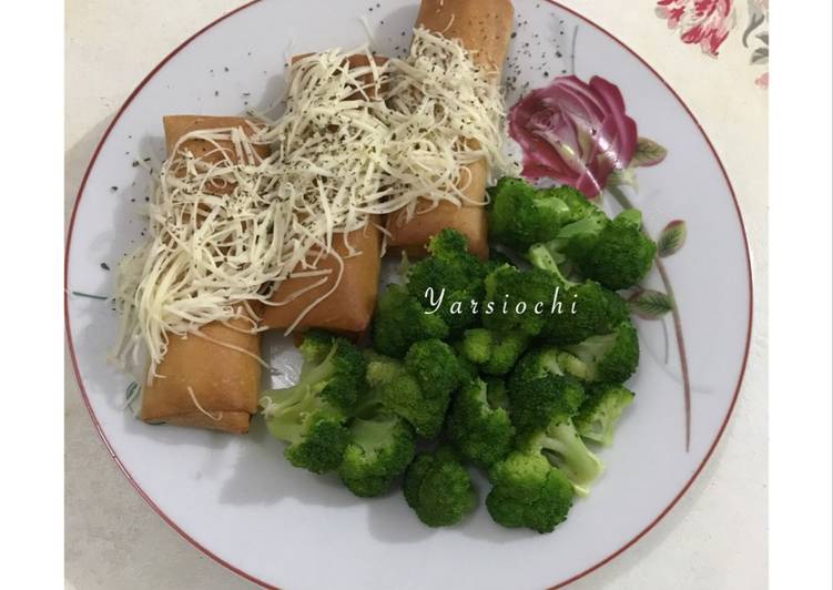 gambar untuk resep makanan Lumpia daging cincang