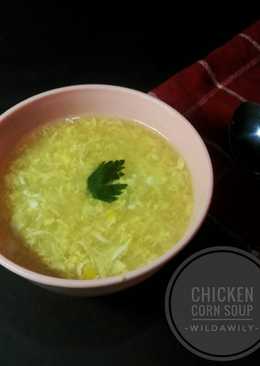 Chicken Corn Soup #postingrame2_sop (sarapan day#07)