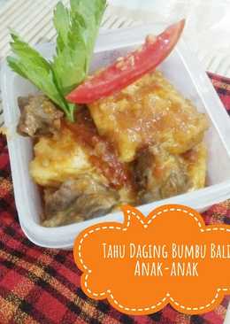 Tahu Daging Bumbu Bali Anak anak