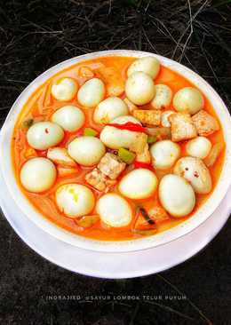 Sayur Lombok Telur Puyuh