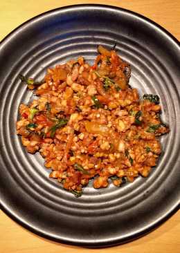 Thai chicken basil