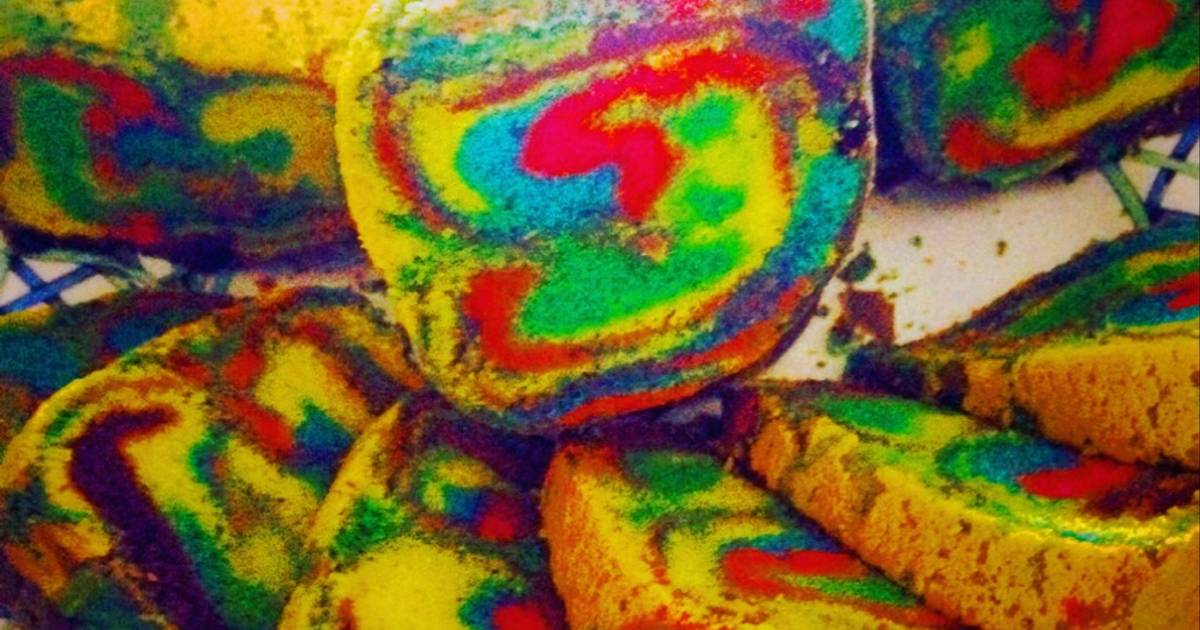 Resep Cake Warna Warni AlaMama Resep Cake Warna Warni AlaMama