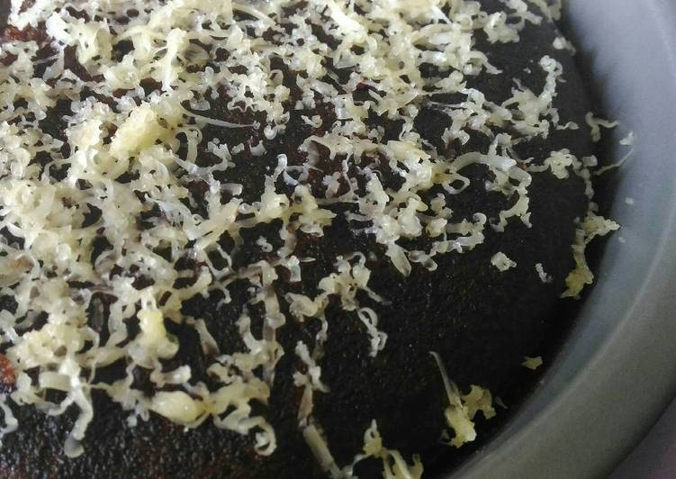cara membuat Brownies Bolu Nutrijel
