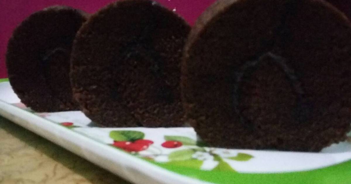 Resep Brownis kukus gulung