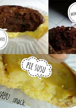 Pie Shiny Fudgy Brownies #BeraniBaking