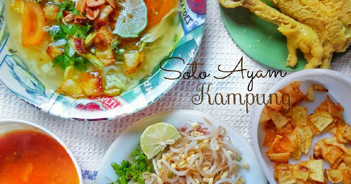 Resep Soto Ayam Kampung ala Prilli Putri