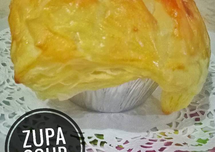 bahan dan cara membuat Zupa Soup Chicken