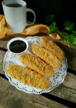 PISANG Goreng Pasir (dg santan)