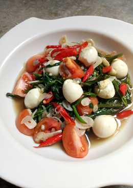 Tumis kangkung terasi