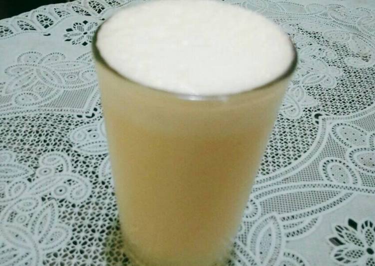 resep masakan Jus jeruk susu