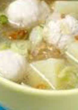 Bakso pentol singkong simple