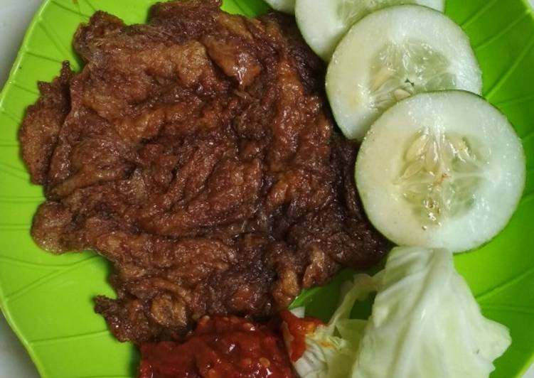 resep masakan Telor Bakar Sambal Penyet