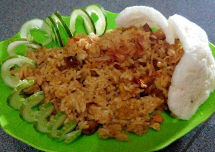 Resep Nasi goreng daging sapi Kiriman dari Nuke Avianti