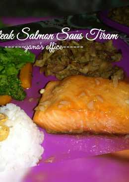 Steak Salmon Saus Tiram