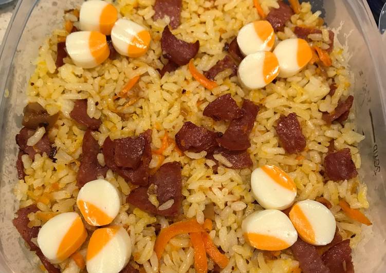 gambar untuk cara membuat Carrot Fried Rice Bekal Anak