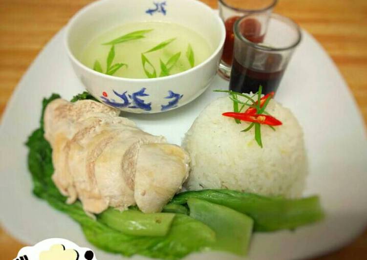 cara membuat Nasi Ayam Hainan *rice cooker*