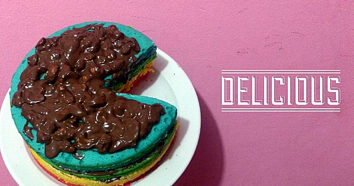 Resep Rainbow Cake Silverqueen
