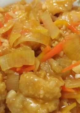 Ayam filet asam manis