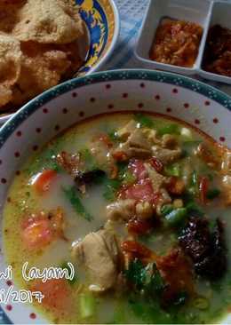 Soto betawi (ayam)