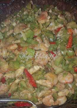 Tumis Pare Udang Tempe