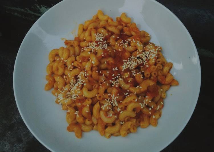 gambar untuk resep makanan Macaroni Hot & Spicy