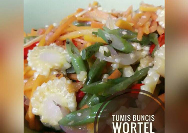 resep Tumis Buncis Wortel Baby Corn