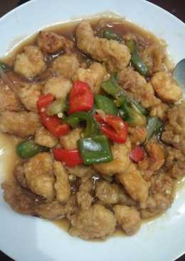 Ayam paprika teriyaki