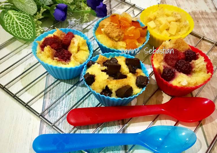 resep lengkap untuk French Toast Muffin