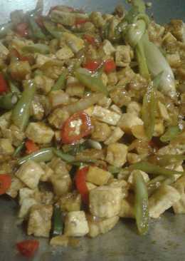 Oseng tahu tempe buncis
