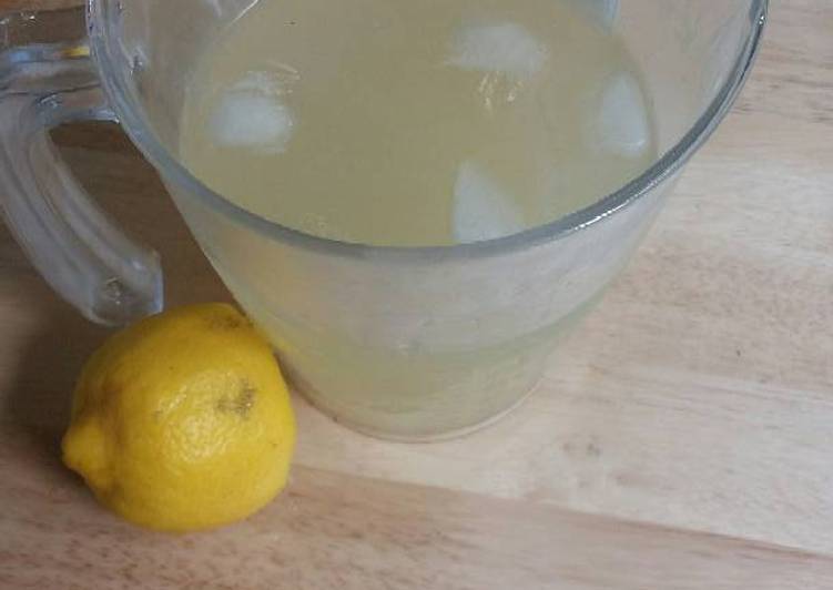 bahan dan cara membuat Lemonade Homade