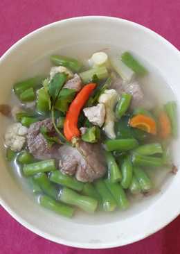 Sop daging buncis sedap mantap buat diet