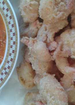 Udang goreng tepung saos asam pedas