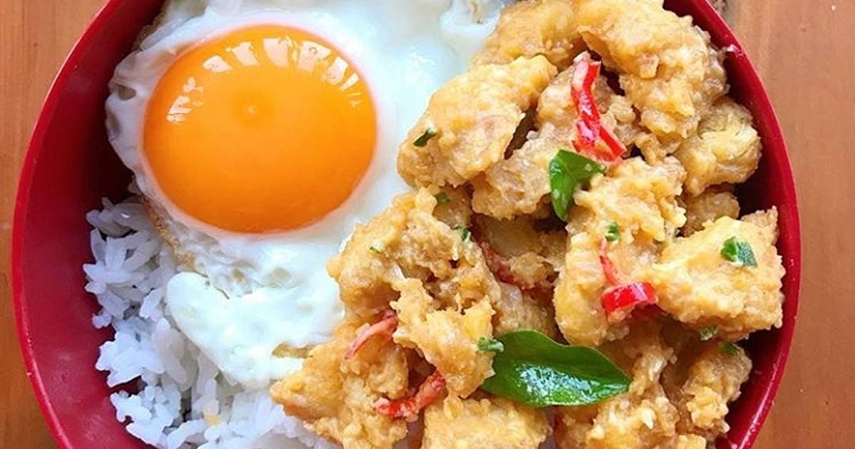 455 resep salted egg yolk chicken enak dan sederhana - Cookpad