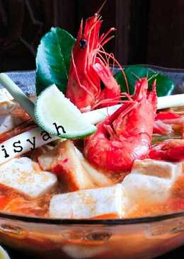 Tom Yam Bening Tahu Udang ~ Gurih, Pedes, Asem-asem Segerrr.