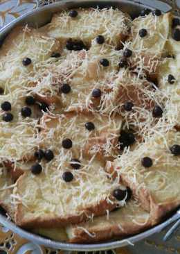 Puding roti tawar