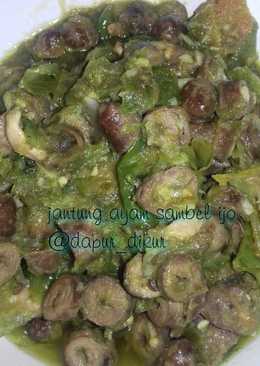 Jantung ayam sambel ijo
