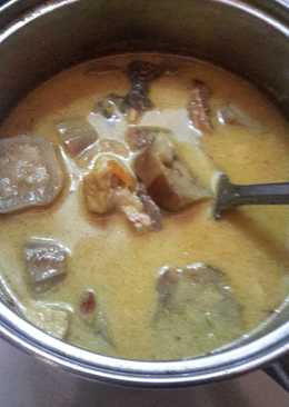 Terong ungu kuah santan ala kadarnya (tidak pakai laos,jahe,salam) tapi nikmat